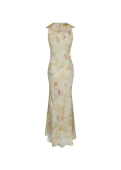 Neo Noir Zella Chiffon Print Dress