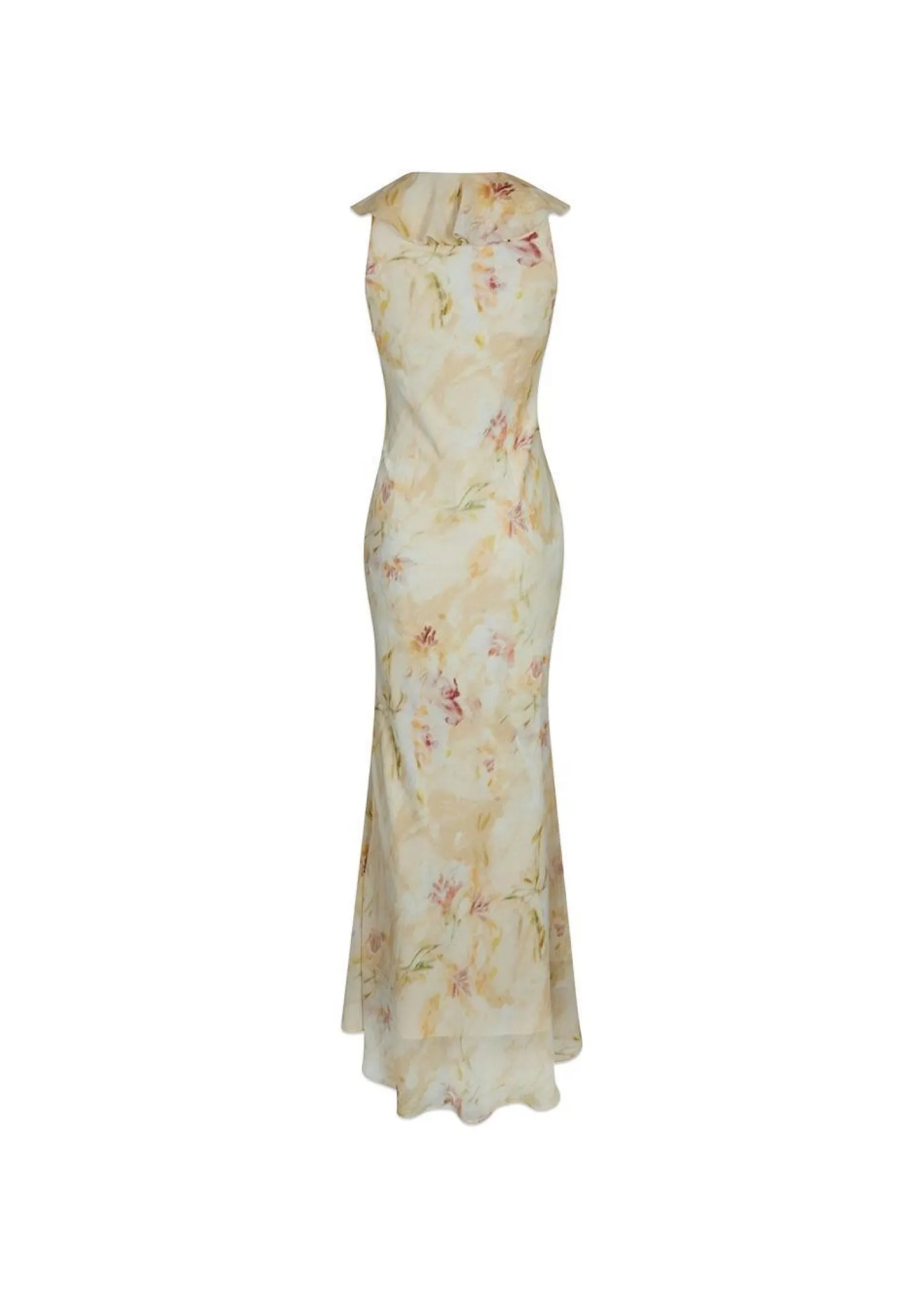 Neo Noir Zella Chiffon Print Dress