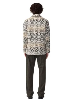 Nn. 07 Blaze Jacquard Overshirt