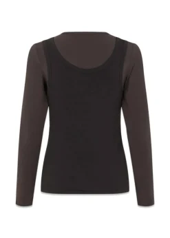 Oval Square Bibi Top Blouse