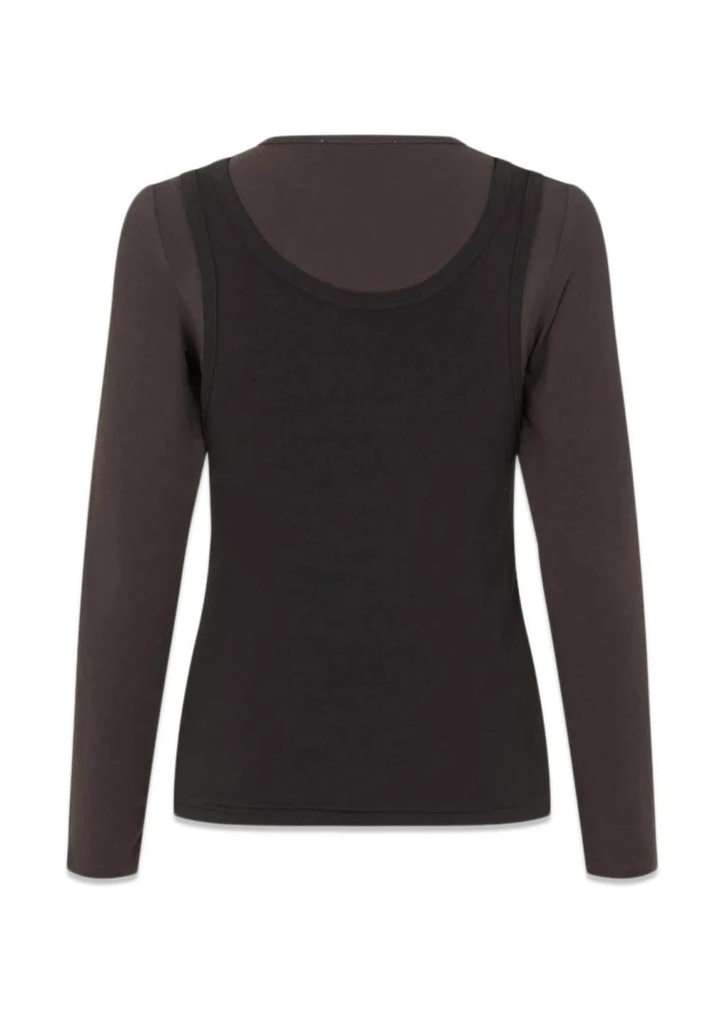 Oval Square Bibi Top Blouse