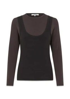 Oval Square Bibi Top Blouse