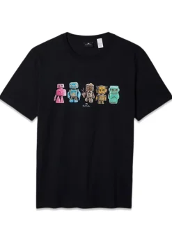Paul Smith - PS Reg Fit T-Shirt Robots