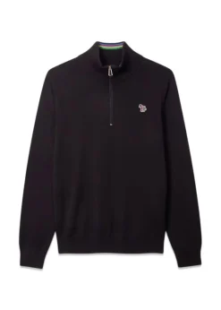 Paul Smith - PS SWEATER ZIP NECK ZEB BAD