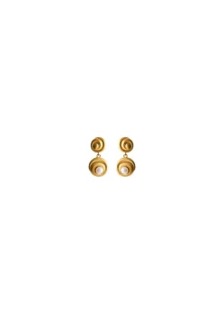 Pernille Corydon Shell Flower Earrings