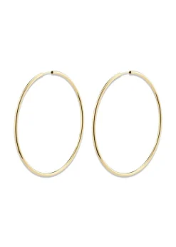Pilgrim APRIL large hoop earrings gold-plated
