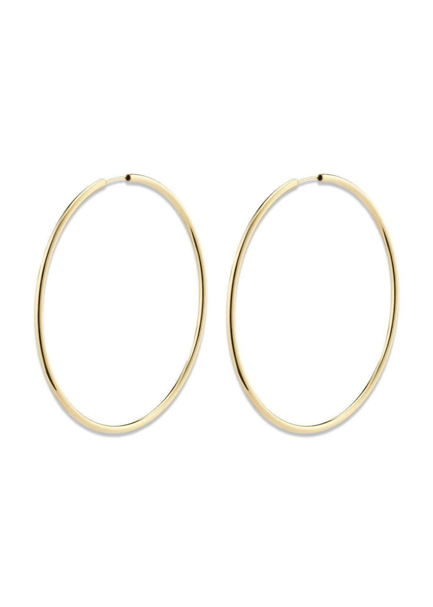 Pilgrim APRIL large hoop earrings gold-plated