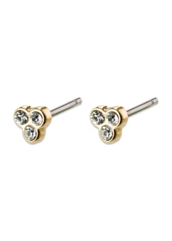 Pilgrim CAILY crystal earrings gold-plated