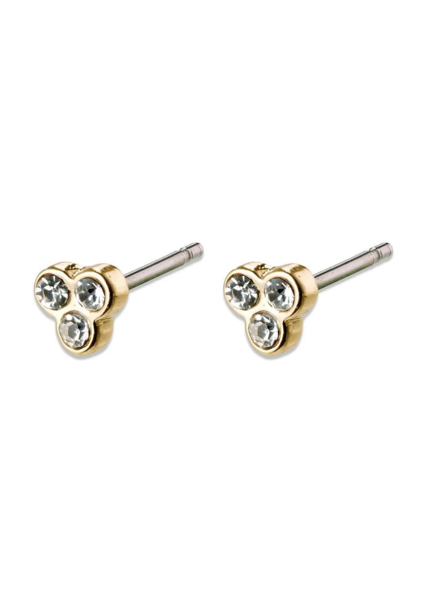 Pilgrim CAILY crystal earrings gold-plated