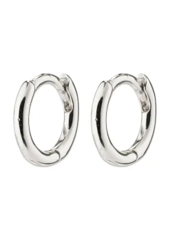 Pilgrim EANNA huggie hoops silver-plated