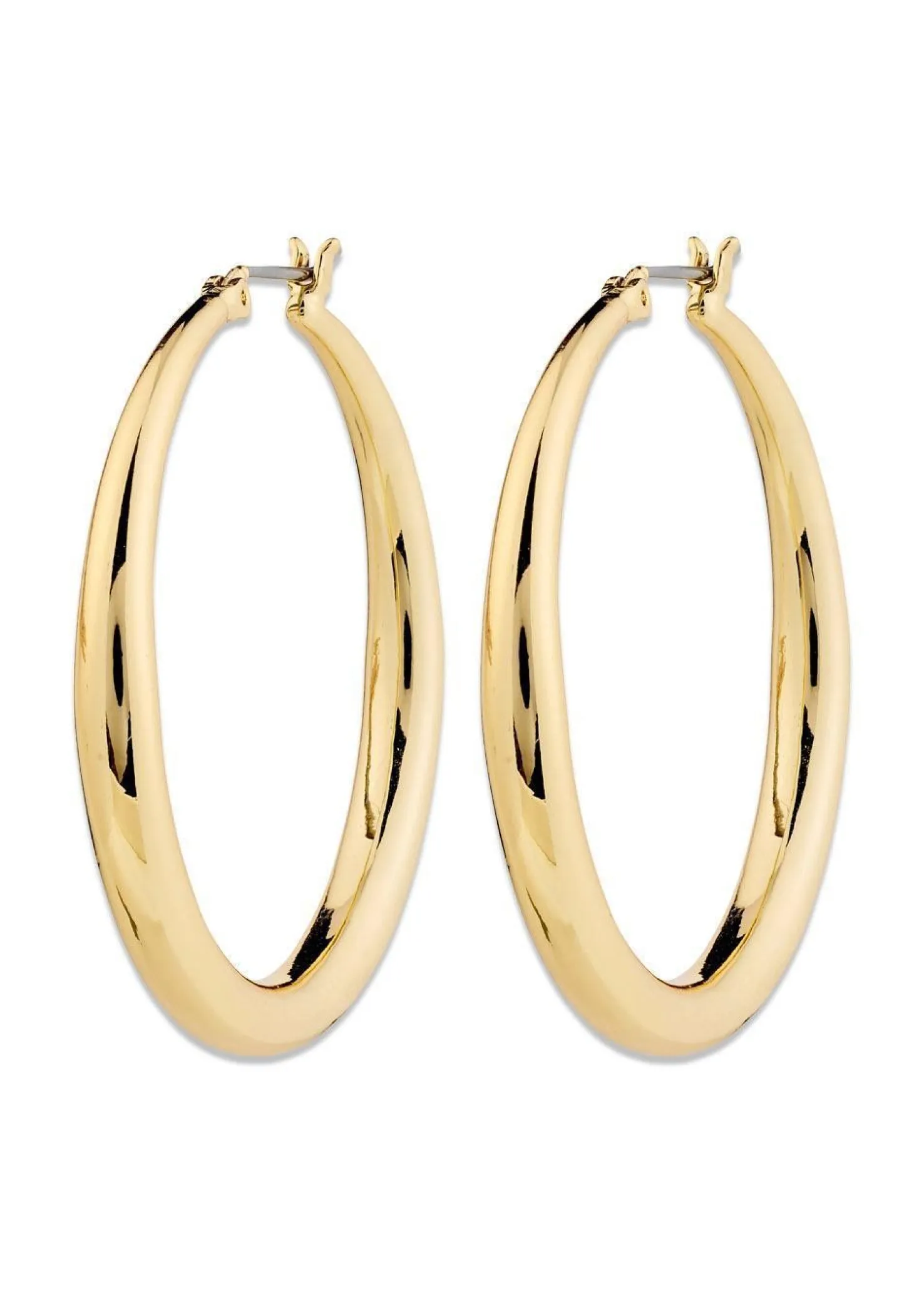Pilgrim JORUN large hoop earrings gold-plated