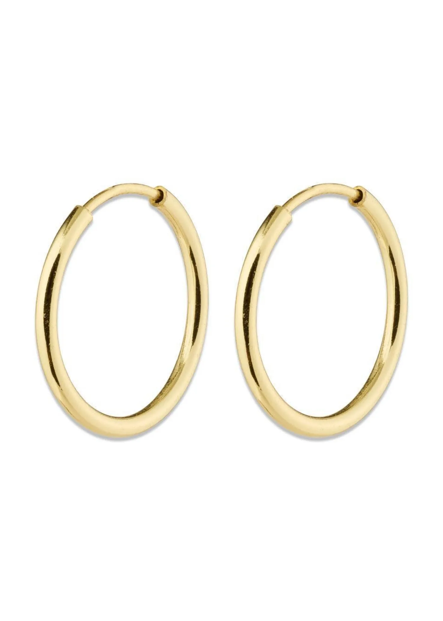 Pilgrim SANNE mini hoop earrings gold-plated