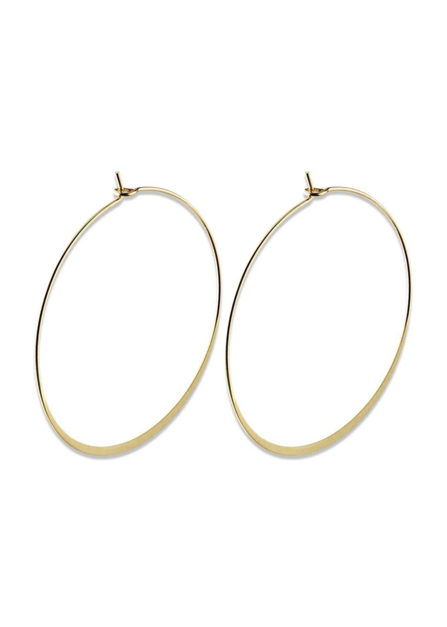 Pilgrim TILLY large hoop earrings gold-plated