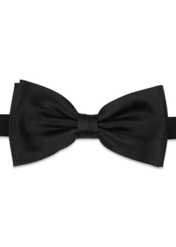Portia Black Silk Bow Tie