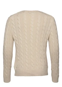 Ralph Lauren Cable Knit Cotton Sweat