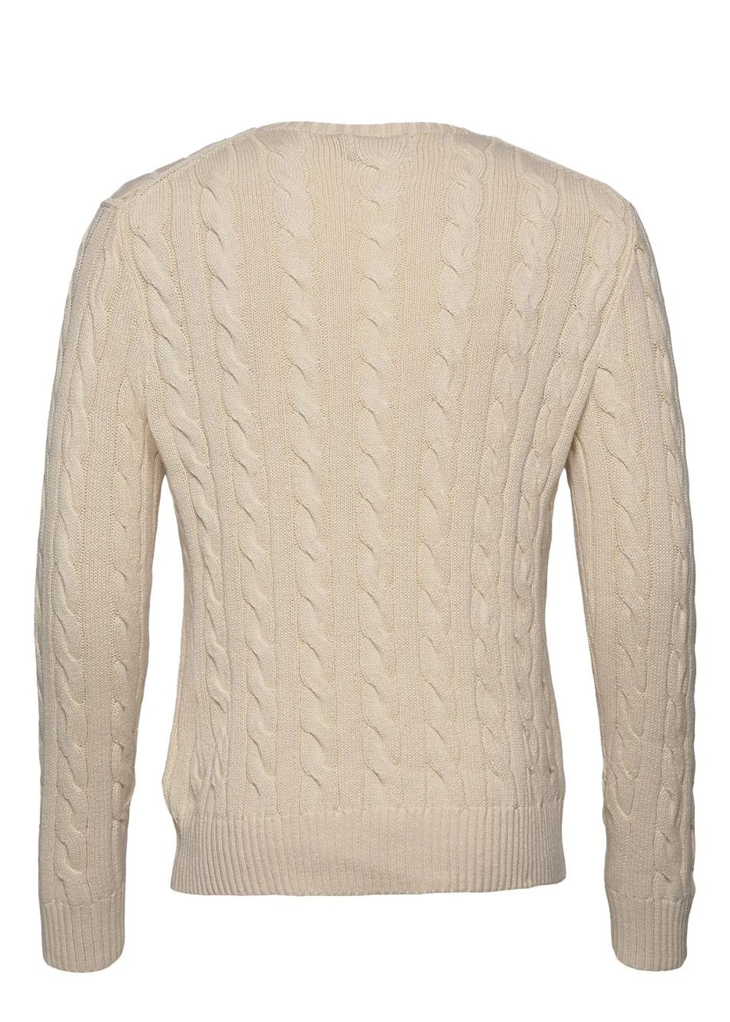 Ralph Lauren Cable Knit Cotton Sweat