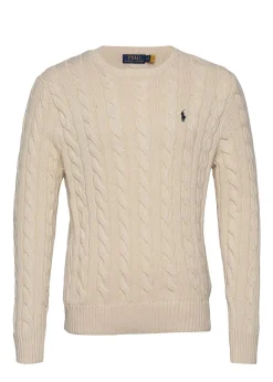 Ralph Lauren Cable Knit Cotton Sweat