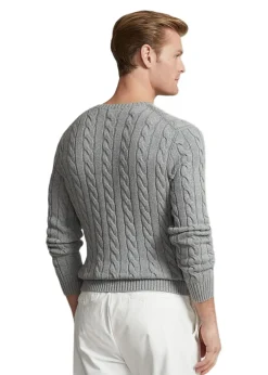 Ralph Lauren Cable Knit Cotton Sweat