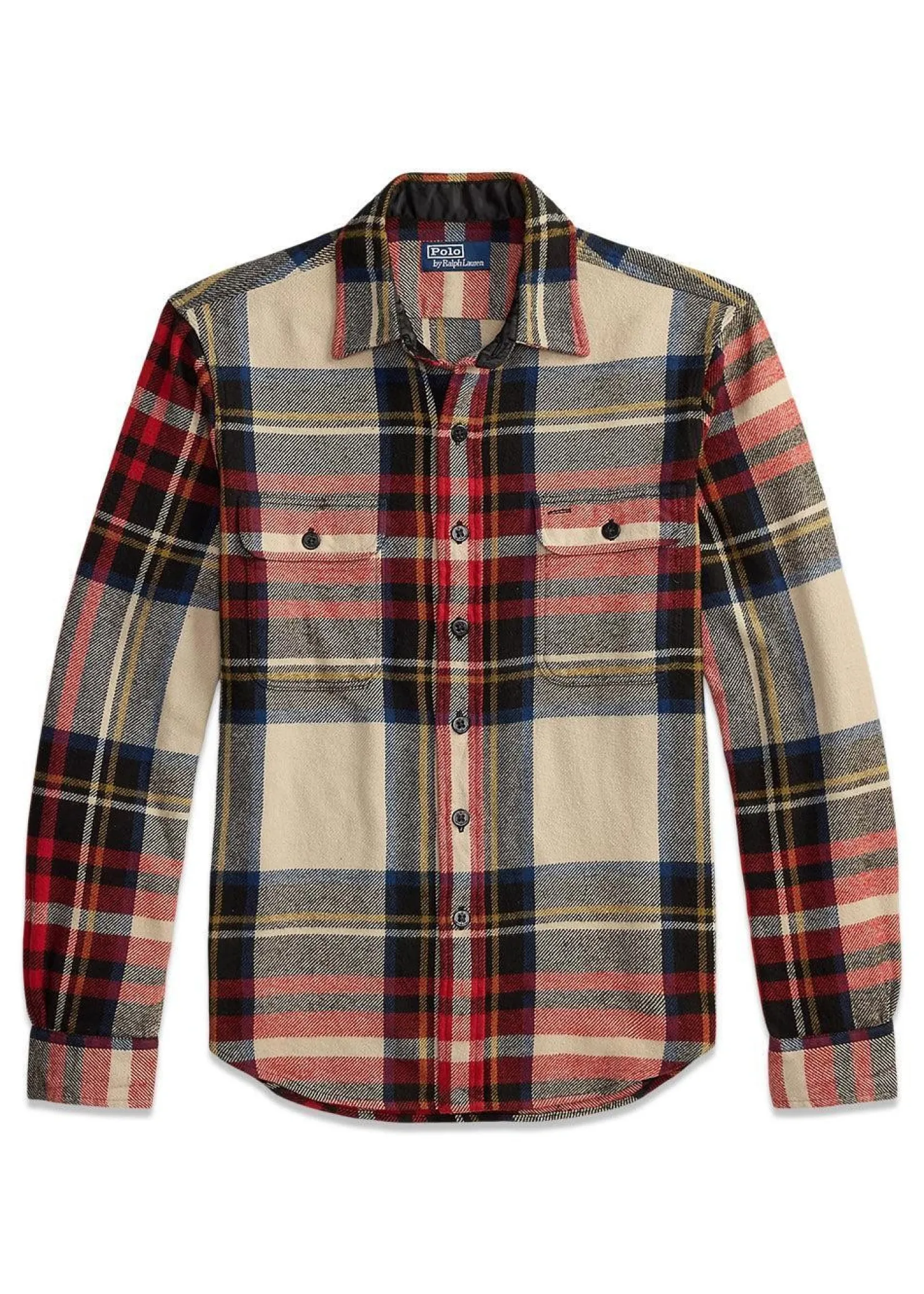 Ralph Lauren Classic Fit Plaid Flannel Workshirt
