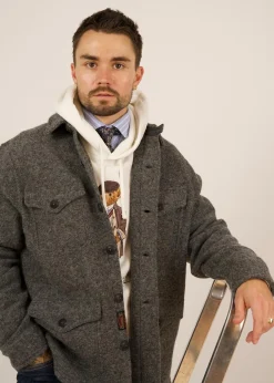 Ralph Lauren Felted Wool-Blend Thicket Jacket