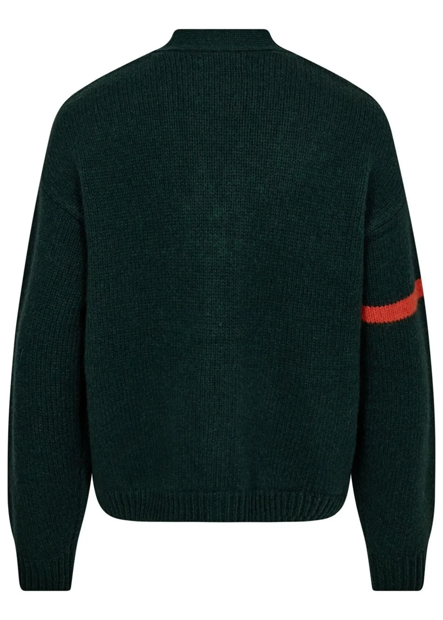 Ralph Lauren Wool V-Neck Letter Cardigan