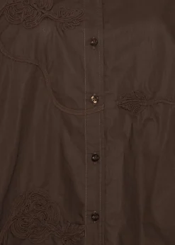 Rotate FLOWER OVERSIZED SHIRT