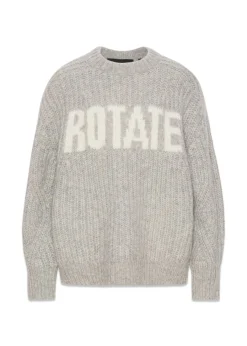 Rotate Knitted Logo Sweater