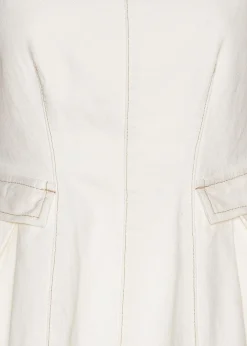Rotate PEPLUM DENIM TOP