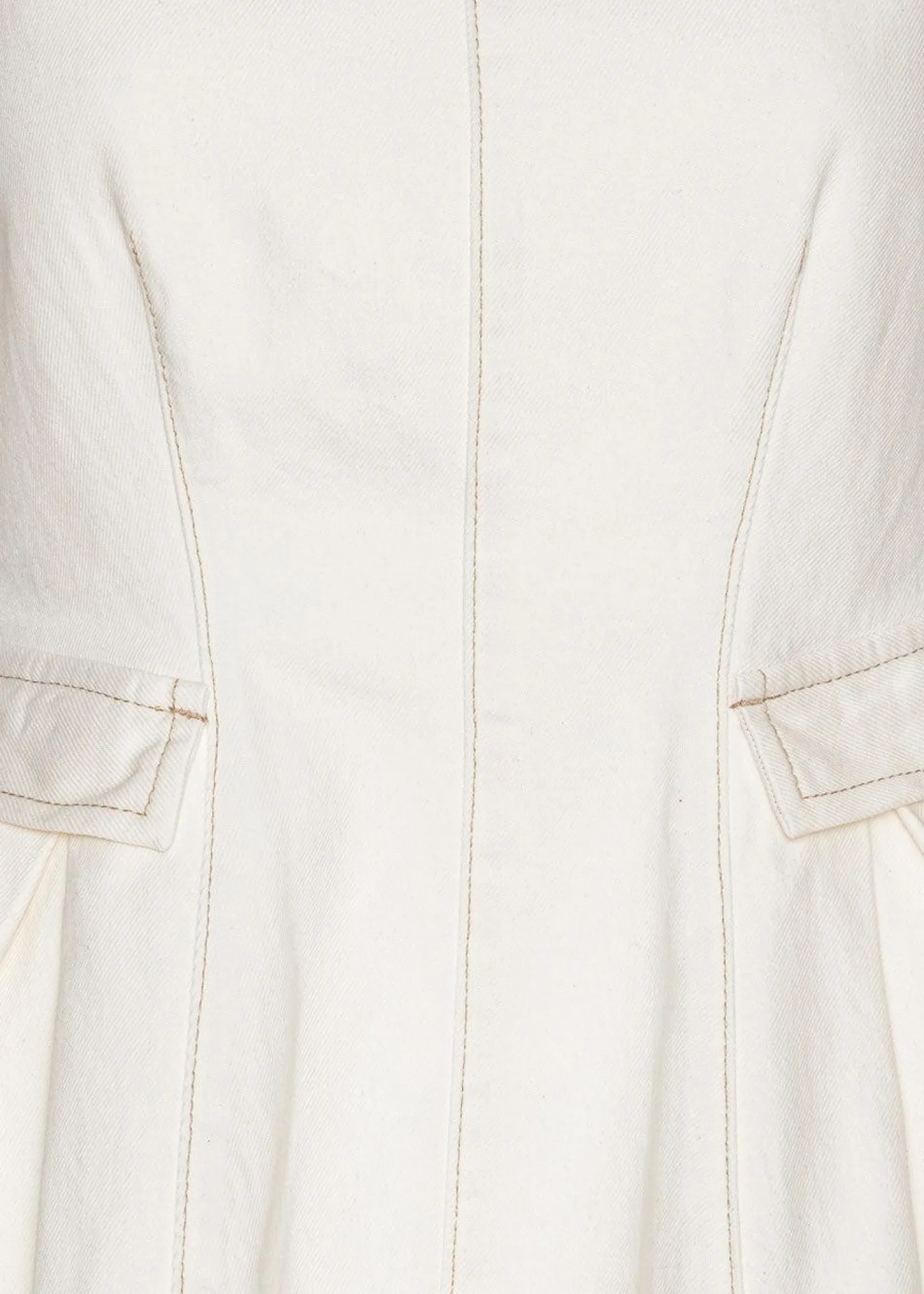 Rotate PEPLUM DENIM TOP