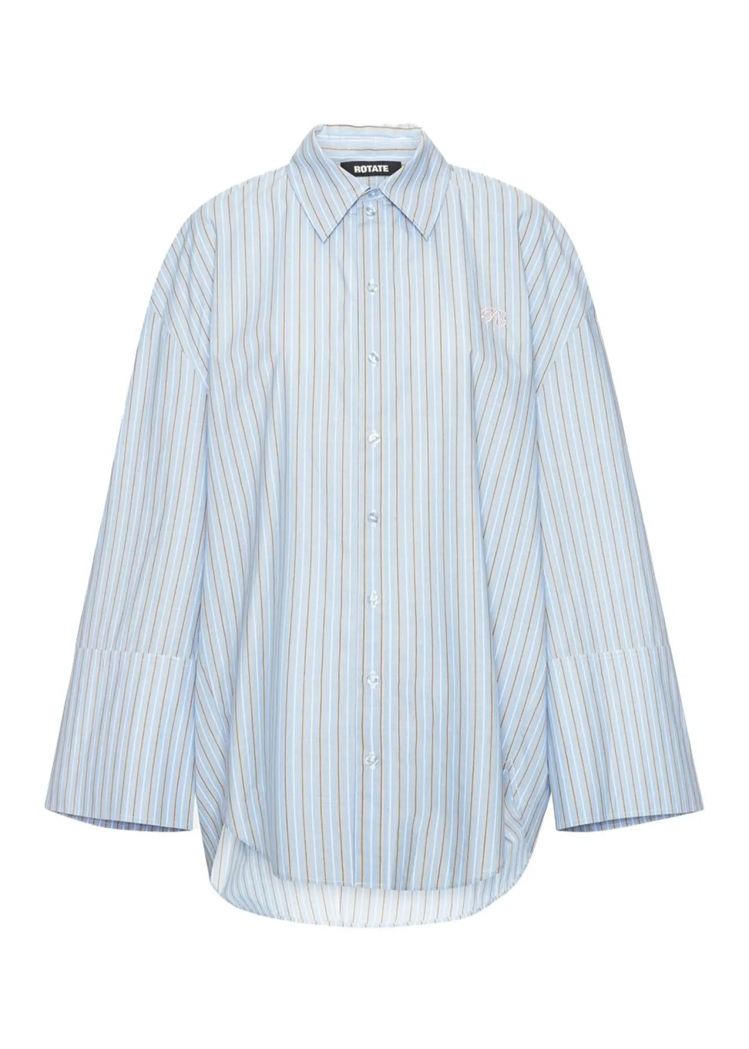 Rotate POPLIN OVERSIZED SHIRT