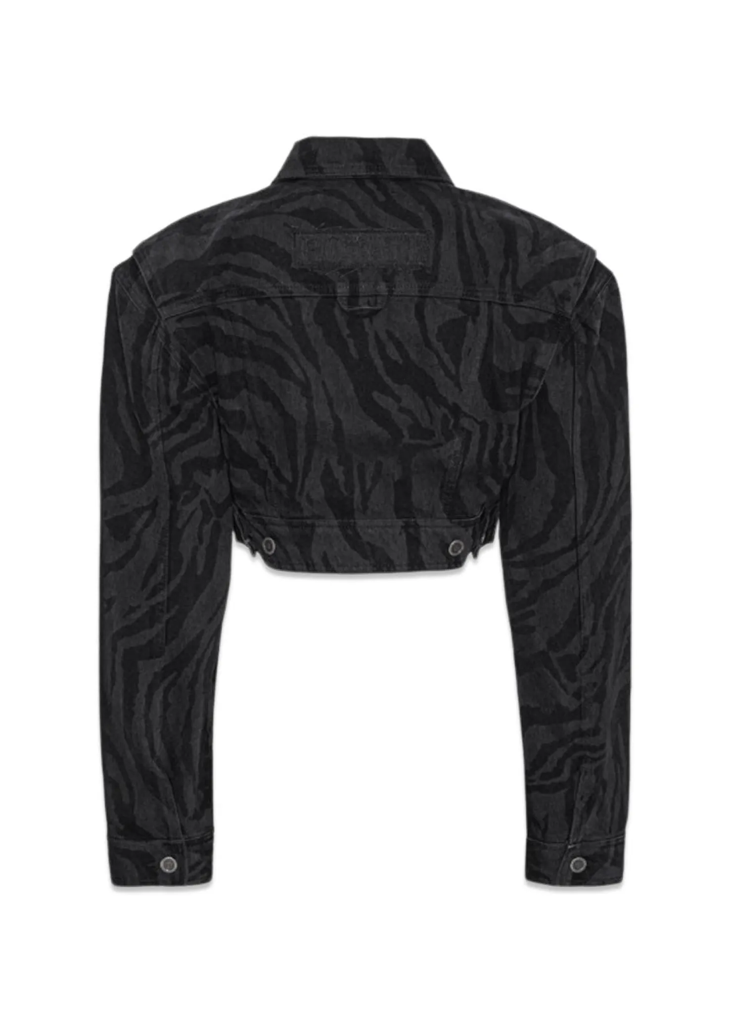 Rotate Zebra Denim Jacket