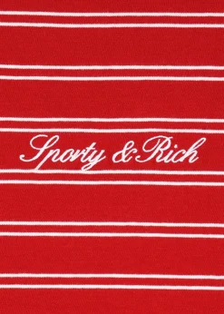 Sporty & Rich Signature Logo Easy Longsleeve