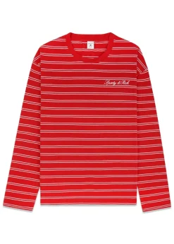 Sporty & Rich Signature Logo Easy Longsleeve