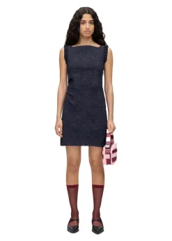 Stine Goya Tuck Mini Dress